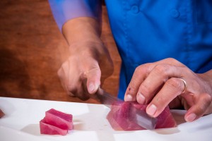 A Chef Preparing Food